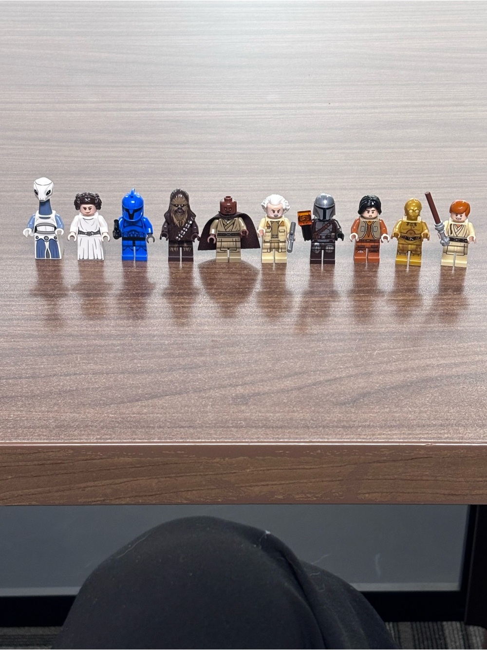 LEGO Star Wars Minifgure Lot 10 princess Leah Obi-wan Kenobi Chewbacca C-3PO +++